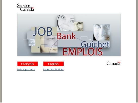 Jobbank screenshot