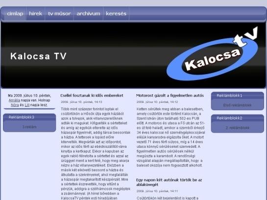 Kalocsatv screenshot