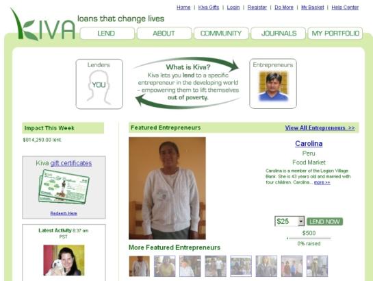 Kiva screenshot