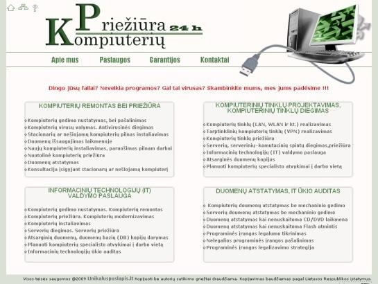 Kompiuteriuprieziura24h screenshot