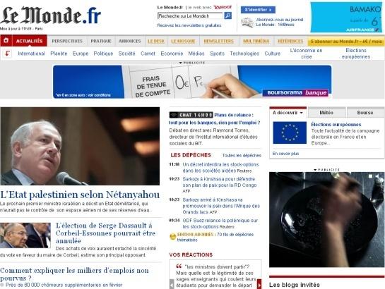 Lemonde screenshot