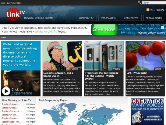 Linktv screenshot