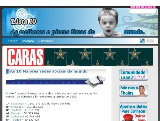 Lista10 screenshot