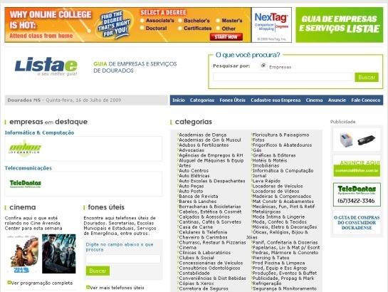 Listae screenshot