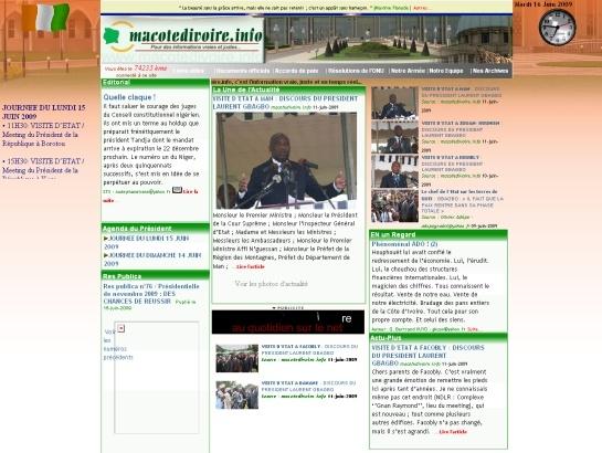 Macotedivoire screenshot