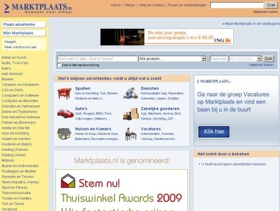 Marktplaats screenshot