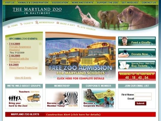 Marylandzoo screenshot