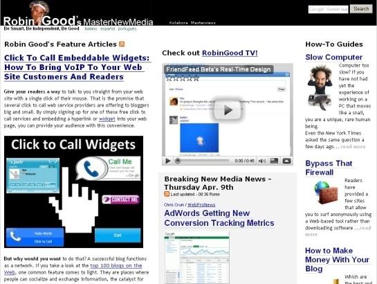 Masternewmedia screenshot