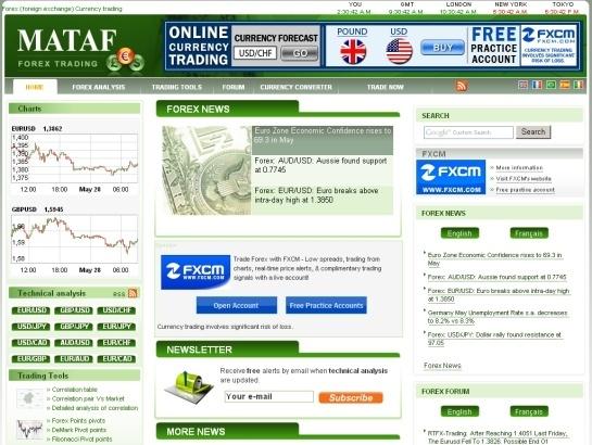 Mataf screenshot