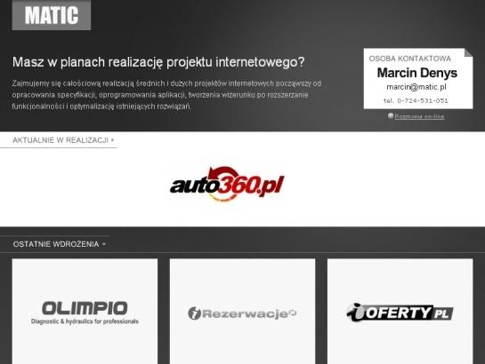 Matic screenshot