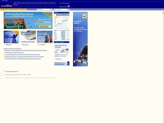 Maxblue screenshot