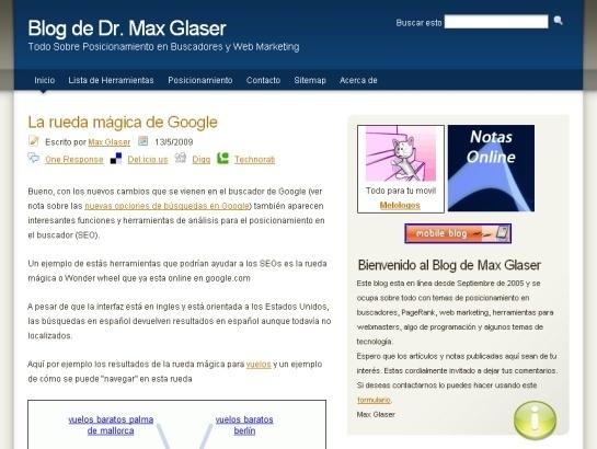 Maxglaser screenshot
