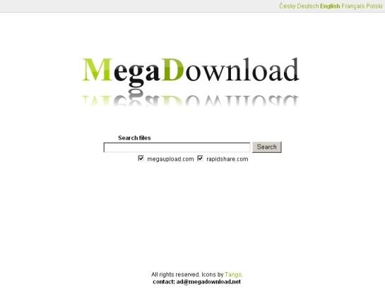 Megadownload screenshot