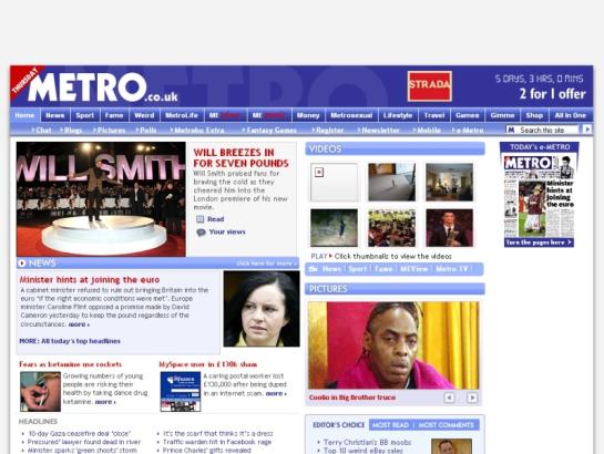 Metro screenshot