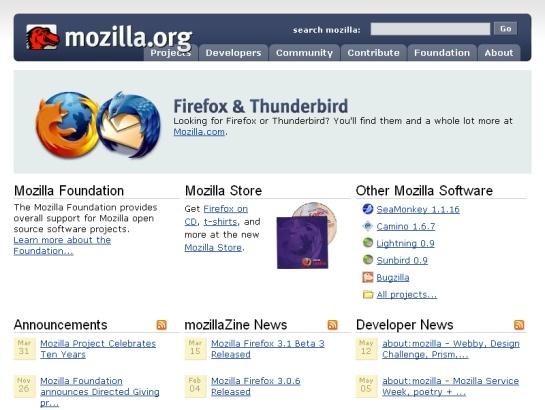 Mozilla screenshot