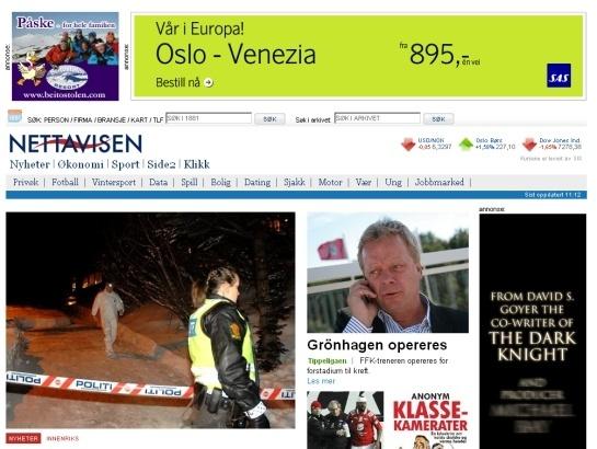 Nettavisen screenshot