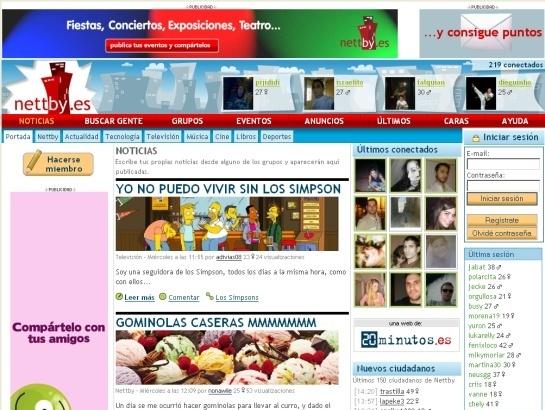 Nettby screenshot