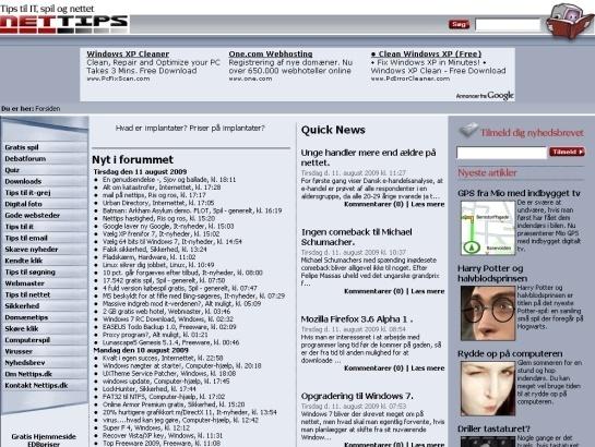 Nettips screenshot