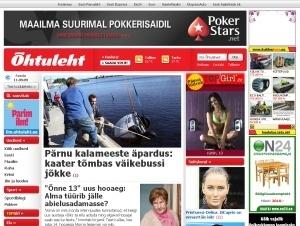 Ohtuleht screenshot