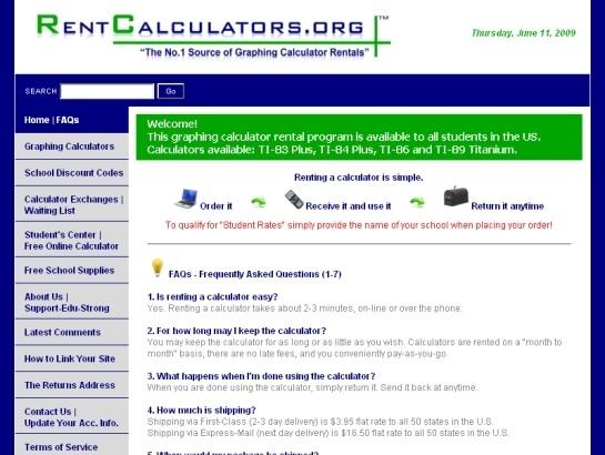 Rentcalculators screenshot