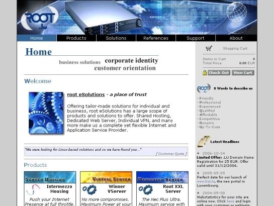 Root screenshot