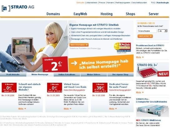 Strato screenshot