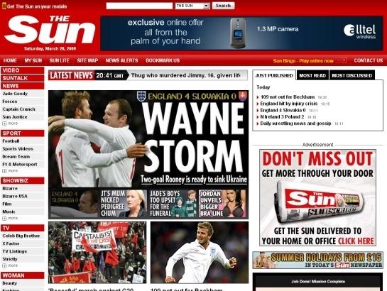 Thesun screenshot