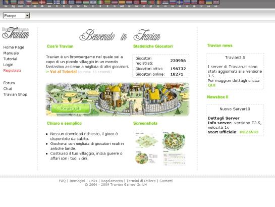 Travian screenshot