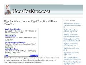 Uggsforkids screenshot