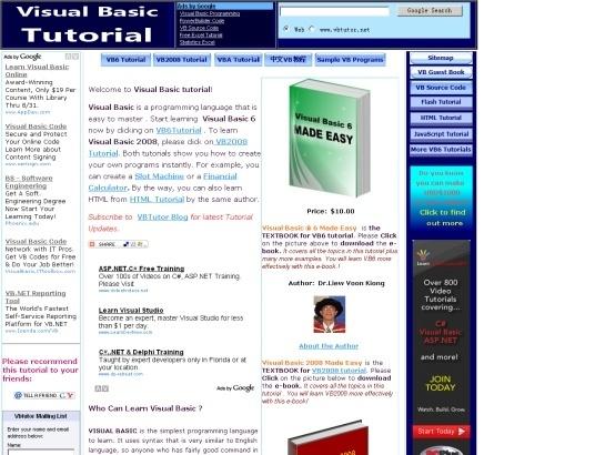 Vbtutor screenshot