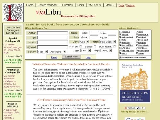 Vialibri screenshot