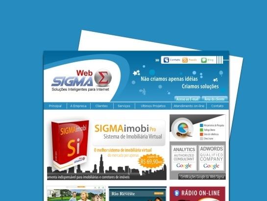 Websigma screenshot