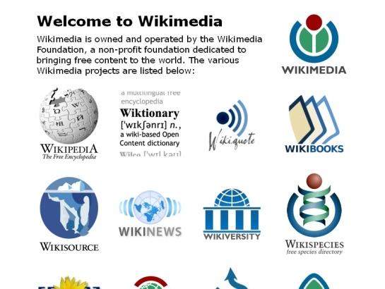 Wikimedia screenshot