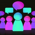 people talking