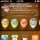 Thanksgiving Day Parade App