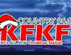 KFKF Christmas logo