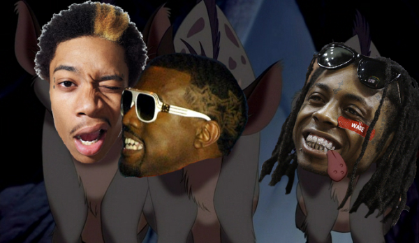Wiz Wayne Kanye as Hyenas
