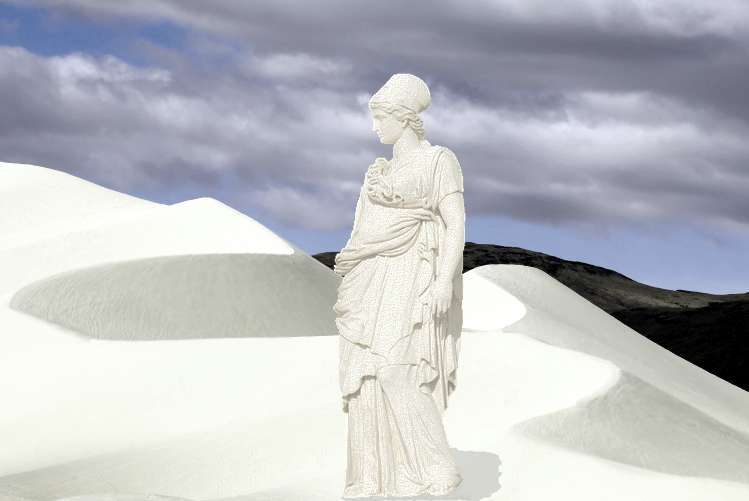 A salt pillar for the lonely lot Even the Rain by Agha Shahid Ali