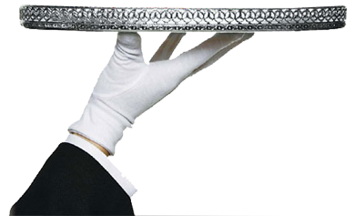 Served On A Silver Platter Meaning