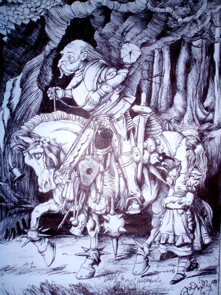 White Knight Alice In Wonderland Quotes. QuotesGram