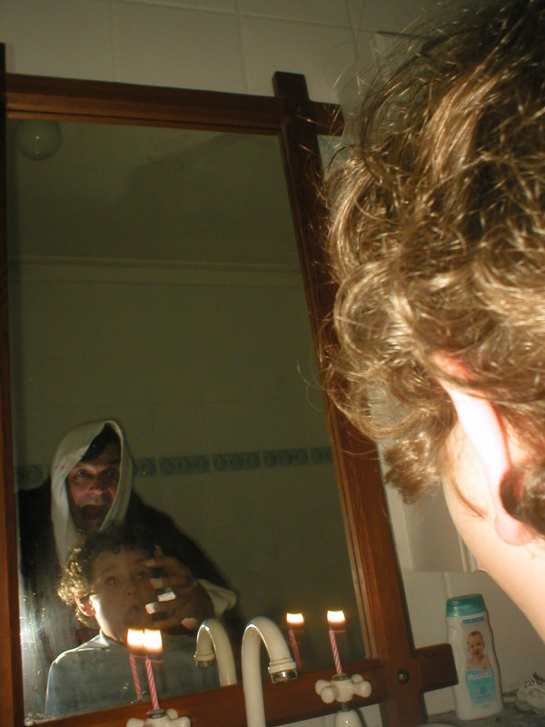 But like a Bloody Mary / Seen in the mirror / Speak my.. Easy