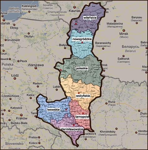 Mowa o Polakach zamieszkujących Kresy Wschodnie czyli ziemie odebrane