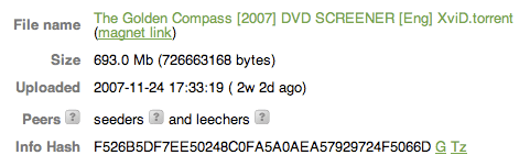 Golden Compass Movie Torrent
