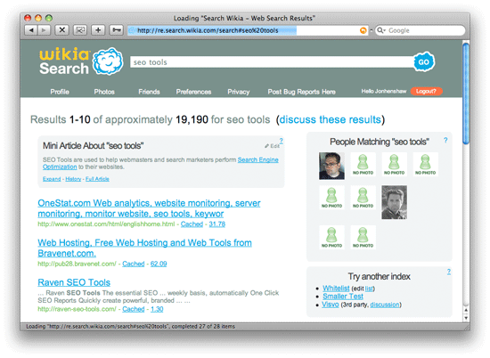 Wikia Search Results Page