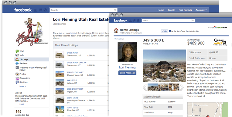 Facebook Landing Pages