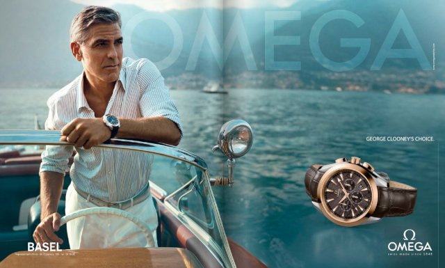 Omega Ceasuri Alegerea lui George Clooney