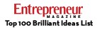 Entrepreneur Magazine's Top 100 Brilliant Ideas List 2010