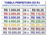 EMPRÉSTIMO PARA FUNC. PÚBLICOS DA PREFEITURA DO RIO DE JANEIRO