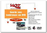 Guarde suas lembranças em DVD