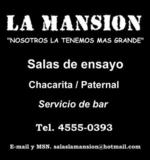 SALAS DE ENSAYO " LA MANSION ", ENORMES !!